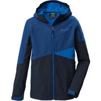 Killtec Softshelljacke KOS 142 BYS SFTSHLL JCKT Wind- und wasserabweisende Kinderjacke, Colourblock-Design