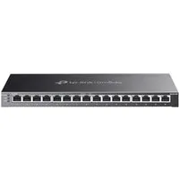 tp-link SG2016P Omada 16-Port Gigabit Smart Switch with 8- Netzwerk-Switch