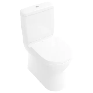 Villeroy & Boch Stand-Tiefspül-WC o.Novo 56581001 36x69,5 cm, weiss, Abgang waagerecht, bodenstehend