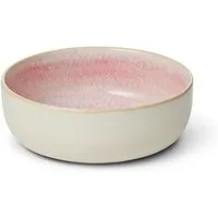 Econovo Müslischüssel Handgefertigt, Steingut, (1-tlg), Kleine Keramikschale 16cm Made in Portugal