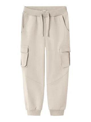 NAME IT - NMNOLI SWEAT PANT UNB NOOS pure cashmere - Gr. - 122
