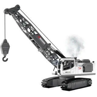 4DRC E4 RTR 2.4G 12CH RC Crane Car Spray LED Light Engineering Truck 720°Rotation Remote Control Vehicles Models Kids To
