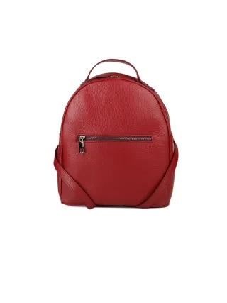 Giulia Monti Rucksack Burgunderrot