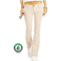 be styled Stoffhose Hüfthosen Damen Bootcut Bio Fair Chinohosen - BIO-7 Bio-Baumwolle