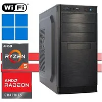 X-HARDWARE X-Power Computer 5600G, 16GB RAM, 512GB SSD + bis zu 4TB HDD Business-PC (AMD Ryzen 5 5600G, AMD Radeon Graphics (iGPU), 16 GB RAM, 0 GB HDD, 500 GB SSD, Luftkühlung, Windows 11 Professional)