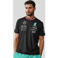 Mercedes AMG Petronas T-Shirt F1 Team RP Driver Motorsport Sportshirt Original Teamdesign mit Logos auf Brust, Rücken und Ärmeln