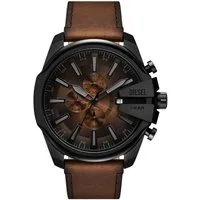 Diesel Quarzuhr Armbanduhr - MEGA CHIEF Echtleder