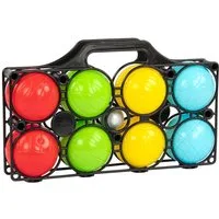 Idena Spiel Idena Boccia-Set 8 Kugeln Kunststoff für 2–4 Personen