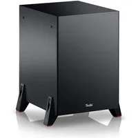 Teufel T 8 Subwoofer Subwoofer (Cinch-Eingang, 100 W, Als Frontfire- oder Downfire-Subwoofer einsetzbar)