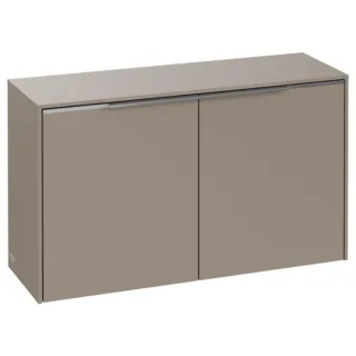 Villeroy und Boch Subway 3.0 Sideboard C60000VM 80,5x42,3x25,6cm, Griff Aluminium glänzend, taupe