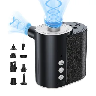 20PSI High Pressure Air Compressor Built-in Lithium Battery Wireless Portable Electric Air Pump Power Bank Inflator Pump