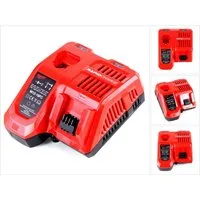 Milwaukee M12-18 FC Schnell Ladegerät Universal für 12, 14 und 18 Volt Li-Ion A Schnelllade-Gerät