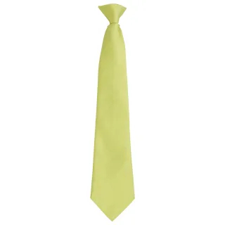 Premier - "Colours Fashion" Krawatte Zum Anklemmen für Herren/Damen Unisex (Limone)