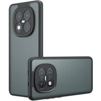 Wigento Handyhülle Für Xiaomi Redmi Note 15 Pro Plus 5G Armor Hybrid Schutz Hülle Schwarz, Stoßschutz, griffige Oberfläche