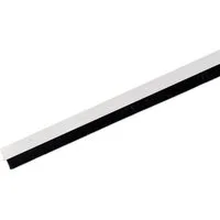 HOOZ Türbodendichtung Türdichtung Aluminium 100 cm (kürzbar) weiß, L: 100 cm, (1-St), Aluminium