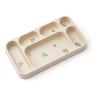 Liewood Mosu Trennteller Peach / Sea shell