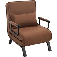 Woltu Schlafsofa, 1 Teile, Schlafsessel 3 in 1, mit Bettfunktion, Sofabett Gästebett
