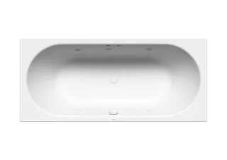 Kaldewei Badewanne CLASSIC DUO Mod.110 BODY, 1800 x 800, alpinweiß,rechts,Sichtteile chrom 291060770001