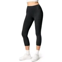 Ladeheid Leggings Damen 3/4 Capri Hose aus Baumwolle LA40-132 (1-tlg) elastischer Bund