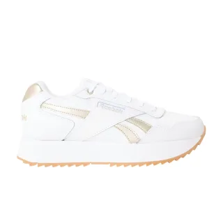 Reebok - "Glide Ripple" Sneaker für Damen, Netzmaterial, Flach (Weiß/Sand)