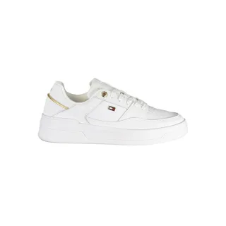 Tommy Hilfiger Bianco Polyurethan Damen Sneaker