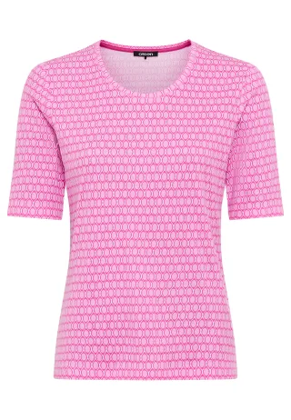 Olsen - T-Shirt Short Sleeves dark rose - Gr. - 38