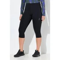 Ulla Popken Leggings Capri-Leggings Stretch schnelltrocknend recycelt