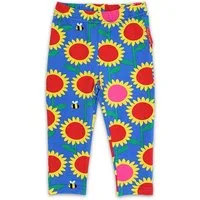 Toby Tiger Leggings Leggings mit Sonnenblumen-Meer Print