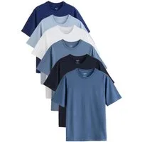 Next T-Shirt Essential Regular Fit T-Shirts, 6er-Pack (6-tlg)