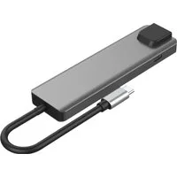 Hyrican Laptop-Dockingstation ST-T605 Dockingstation Type-C, 1x RJ-45, 3x USB 3.0, 1x HDMI