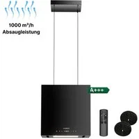 KB Elements Inselhaube mit Fernbedienung, 1000 m³/h mit Fernbedienung, 1000 m³/h, Fernbedienung, 1000 m³/h Saugleistung