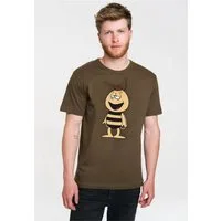 LOGOSHIRT T-Shirt Die Biene Maja - Willi mit coolem Print