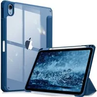 Fintie Tablet-Hülle für iPad 11 Generation 11 Zoll 2025 (A16), iPad 10 Generation 2022 10.9 Zoll, mit Stifthalter, Stoßfeste Hybrid Hülle mit transparenter Hartschale