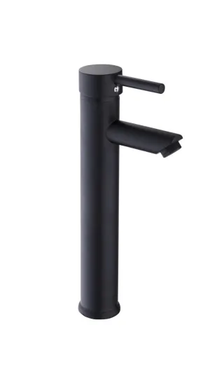 Fackelmann Armatur New York H=30 cm Schwarz matt, 86220 86220