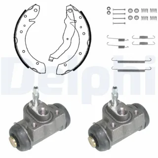 Delphi Bremsbacken vormontiert hinten BMW 3er E36 Compact