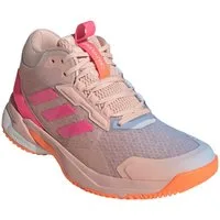 adidas Performance Hallen-Indoorschuhe CrazyFlight 6 Mid rosa/pink/orange Damen Badmintonschuh