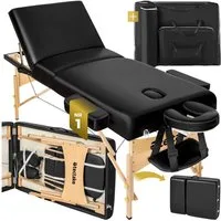 tectake Massageliege 3 Zonen Massageliege (Set, 1-St., mit Tragetasche), Breite 70 cm, Polsterung 7,5 cm