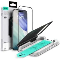ESR Displayschutzglas Tempered-Glass Displayschutz für iPhone Air, UltraFit Aufbringhilfe, Kratzfest, gehärtetes Glas