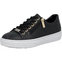 Rieker Sneaker mit Memosoft-Innensohle, Freizeitschuh, Halbschuh, Schnürschuh