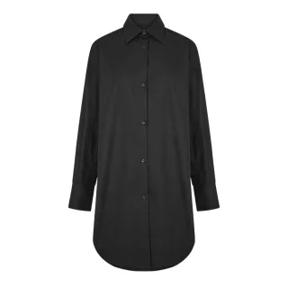 Boss - Hemd für Damen, leger, Langärmlig (Schwarz)