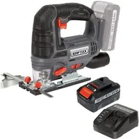 KRAFTIXX® Stichsäge KX-SS 18 Li, Set, 3-St., inkl. 3,0Ah Akku, kompatibel mit Einhell Power X-Change Akkusystem