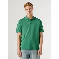 Pepe Jeans Poloshirt OSCAR aus Baumwoll-Piqué, mit Logostickerei