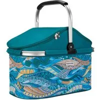 anndora Einkaufskorb thermo Shopper mit Kühlfunktion, 25 l, isolierter Deckel mit Reißverschluss - wasserdichter Boden