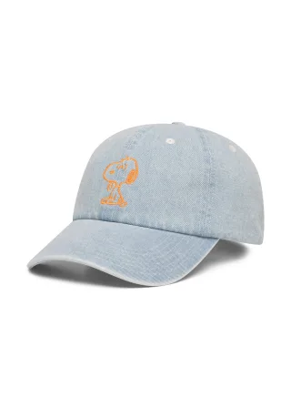 Peanuts Baumwoll-Cap mit Snoopy-Stickerei blau - Gr. - one size