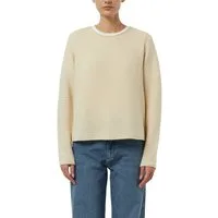 comma Strickpullover mit Rollkanten