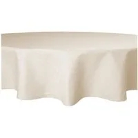 Haus und Deko Tischdecke Tischdecke rund Leinenoptik Lotuseffekt Tischwäsche Wasserabweisend (1-tlg)
