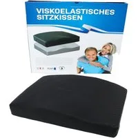 Antar Sitzkissen Antidekubitus Sitzkissen Schaumstoff mit Memory-Effekt AT03006