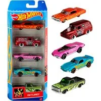 Hot Wheels Spielzeug-Auto 5er Geschenkset, (Set, 5-tlg), im Maßstab 1:64, Variante nicht wählbar