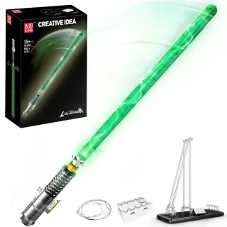 Mould King 10140 Technical Saber Toys The Lightsaber With Led Parts Laser Sword Building Block Assembly Brick 1126+PCS f