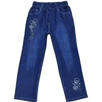 Girls Fashion Dehnbund-Jeans Jeans Hose Stretch, M4